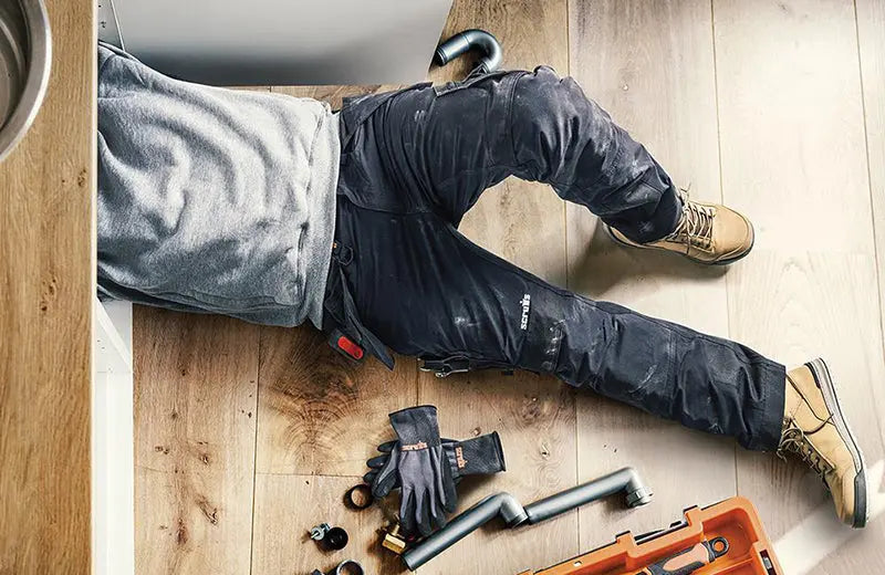 Scruffs-Trousers White Rose Tools