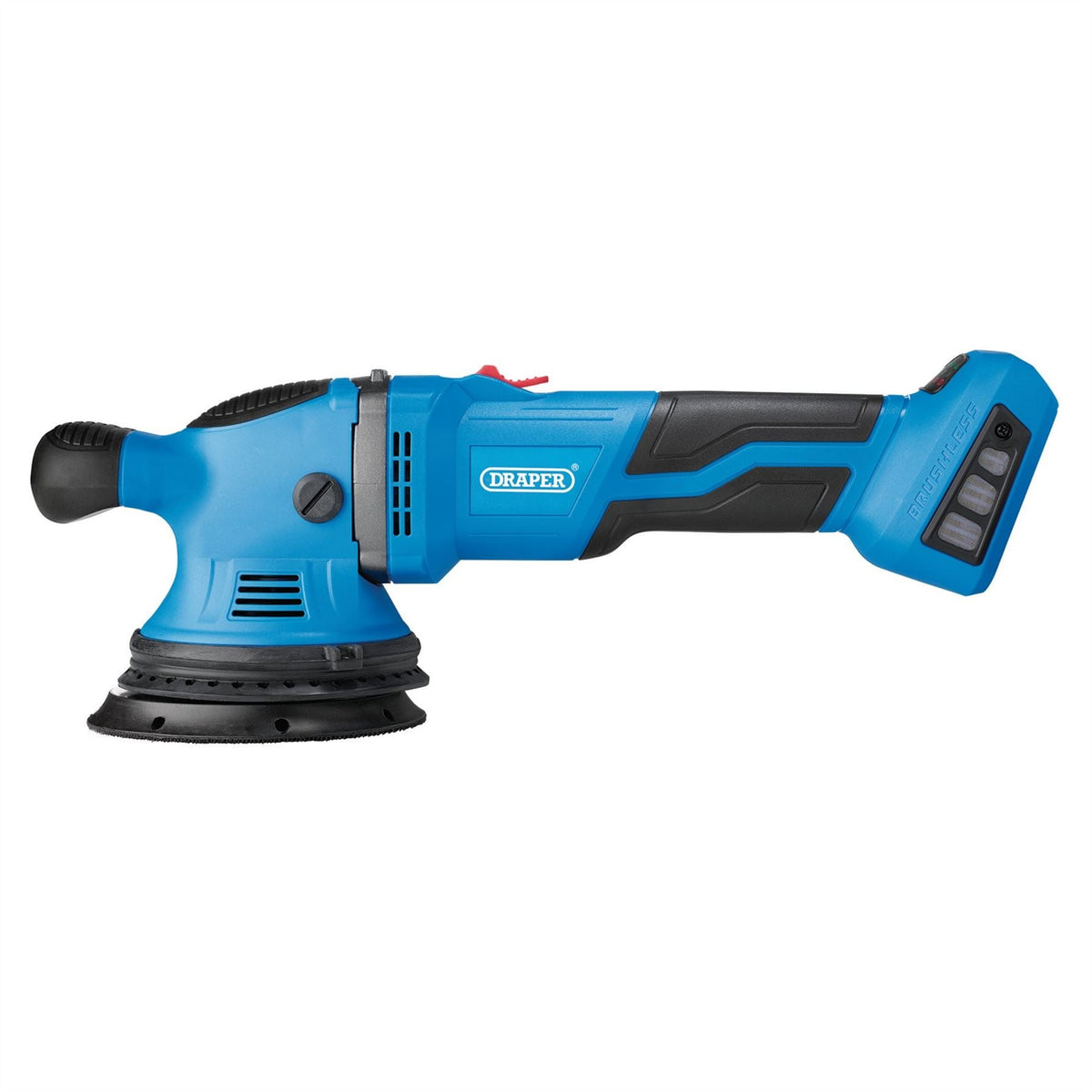 Draper D20 20V Brushless Random Orbit Polisher 125mm (Sold Bare) 58318 White Rose Tools