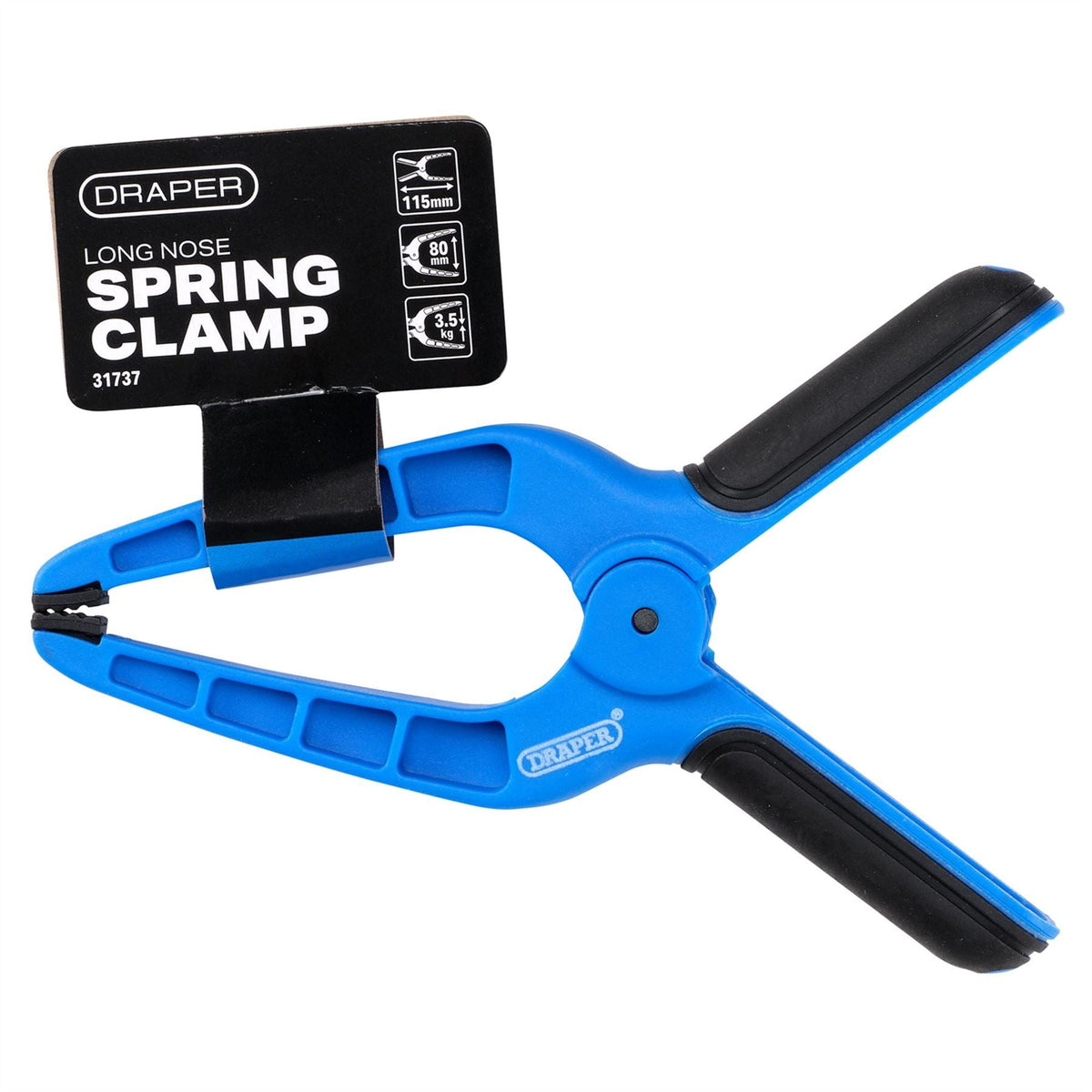 Draper Long Nose Spring Clamp 115mm 31737 White Rose Tools