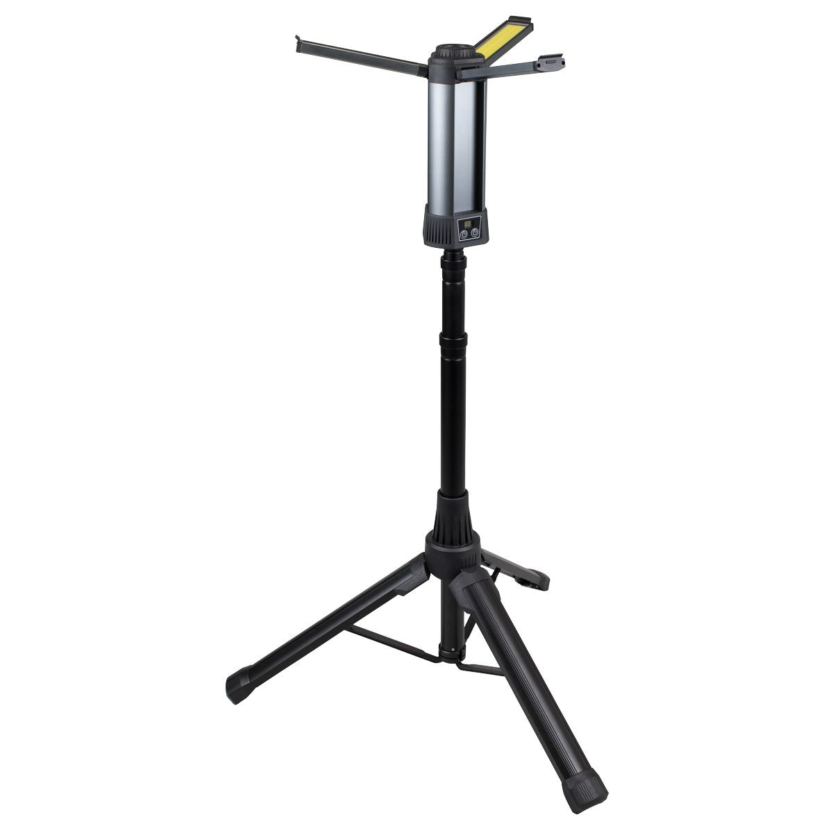 Sealey Rechargeable Flexible Floodlight with Tripod 24W COB LED & 5W SMD LED White Rose Tools