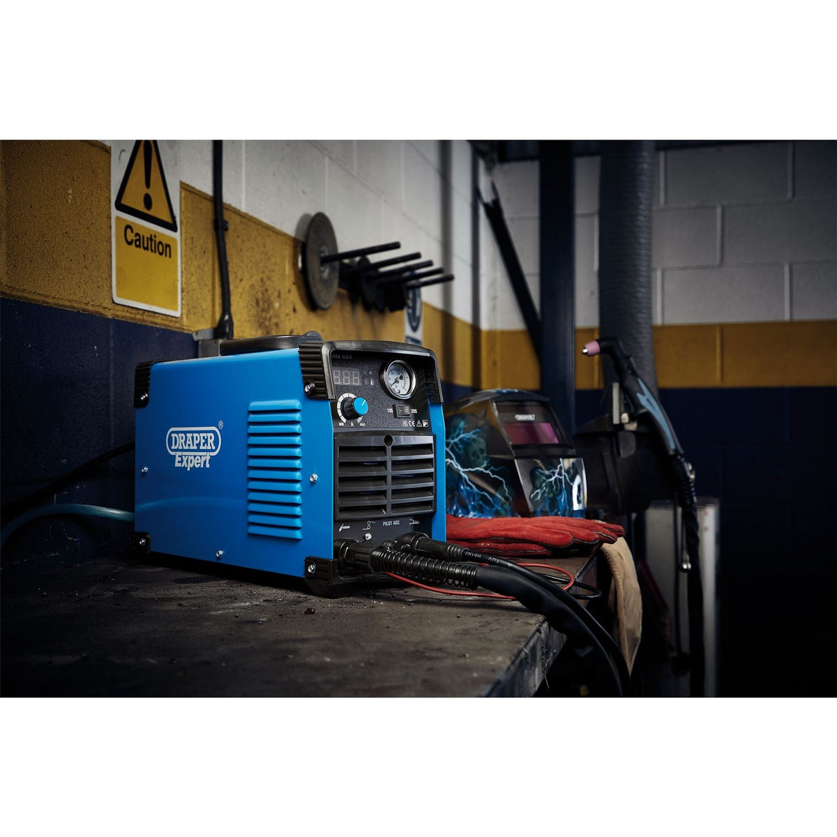 Draper Expert High Frequency Plasma Cutter 40A 70066 White Rose Tools