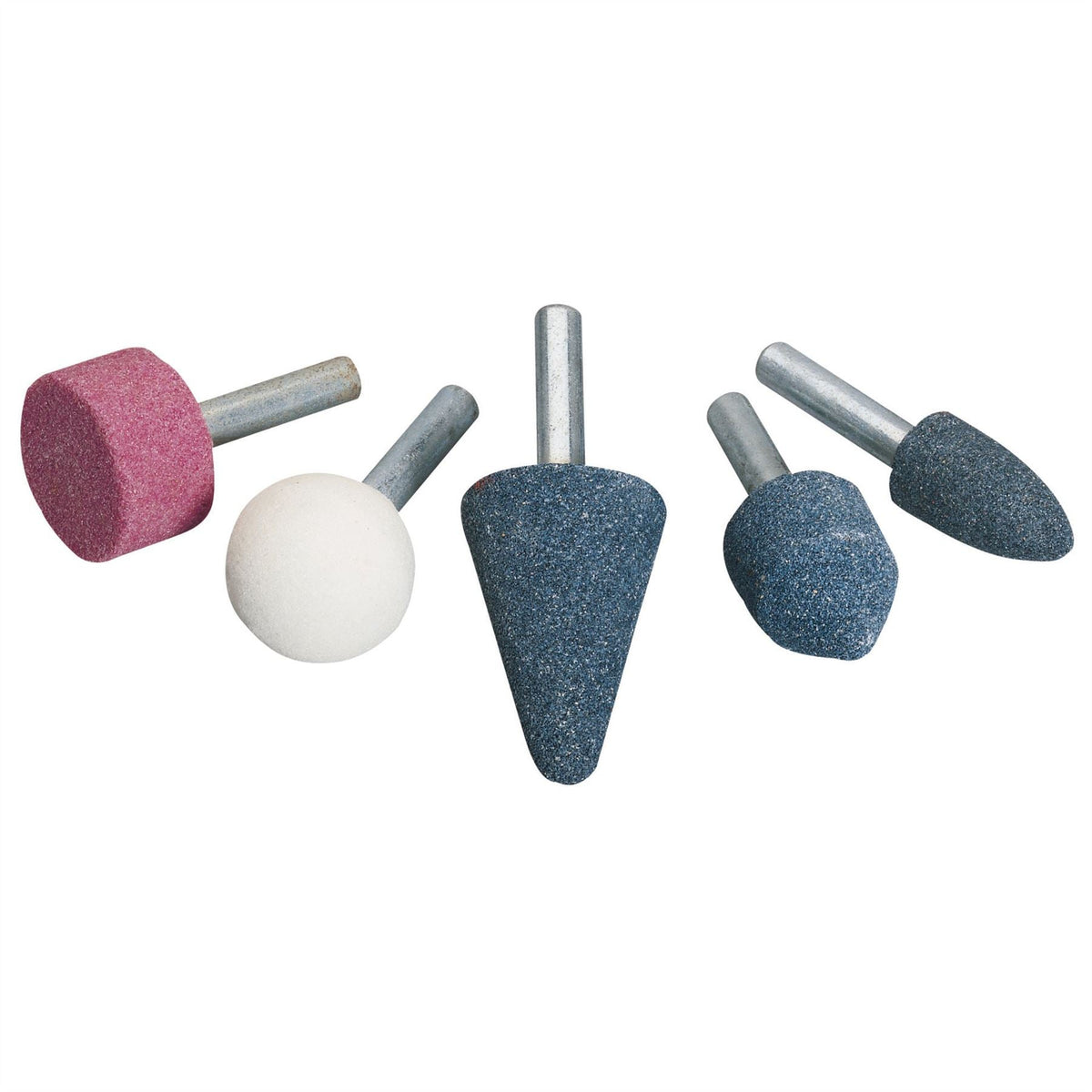 Draper Shank Mounted Grinding Point Set 6mm (5 Piece) 49301 White Rose Tools