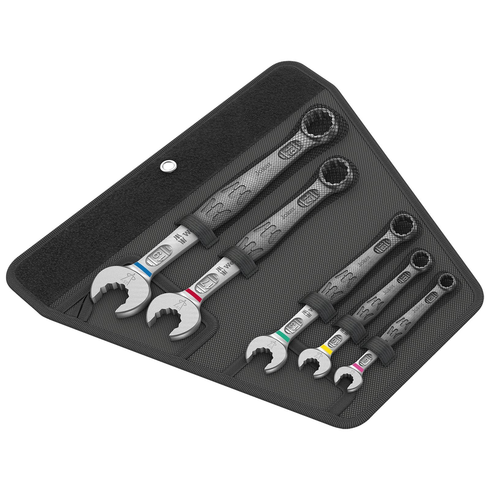 Wera 6003 Joker 5 Set 1 Combination Spanner Wrench 5 Piece 8-19mm in Case