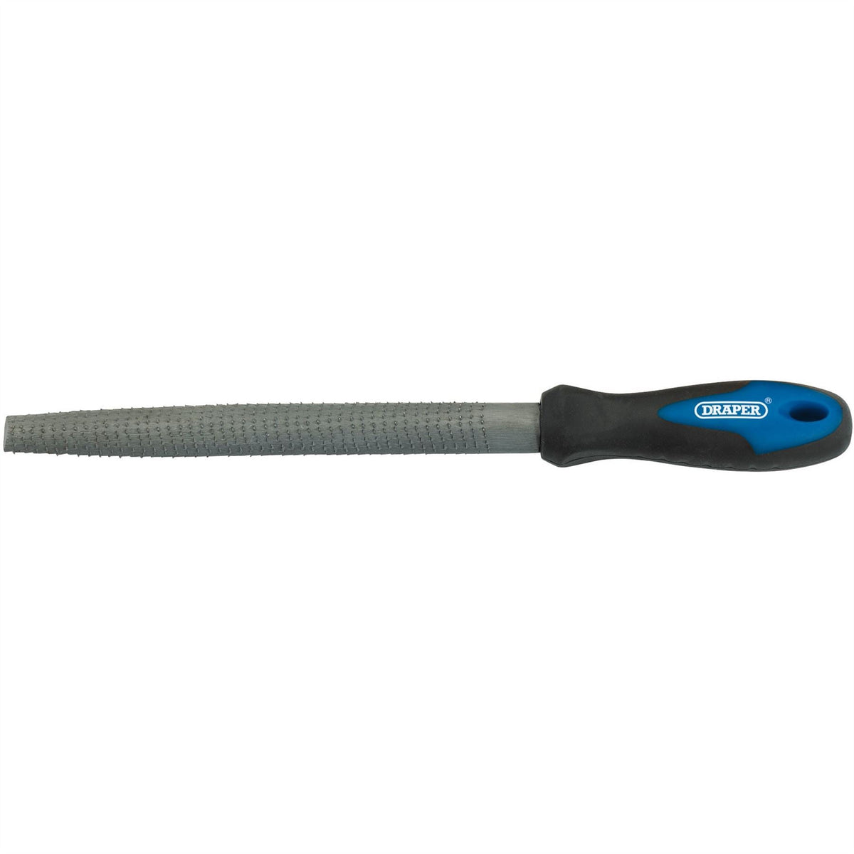 Draper Soft Grip Engineers Half Round Cabinet Rasp 200mm 44958 White Rose Tools