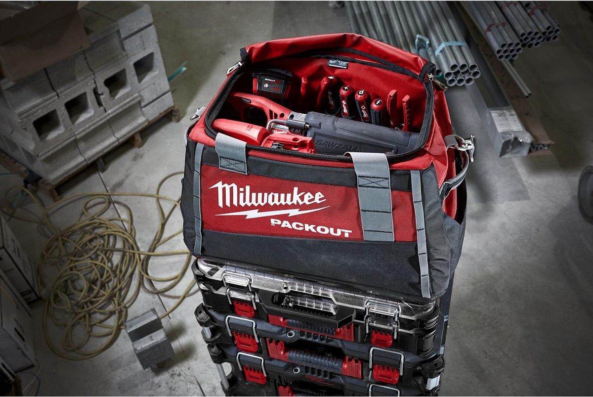 Milwaukee PACKOUT Duffel Bag 20in 50cm White Rose Tools
