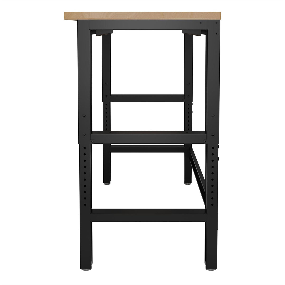BUNKER Workbench with Hardwood Worktop 1550mm 27347 White Rose Tools