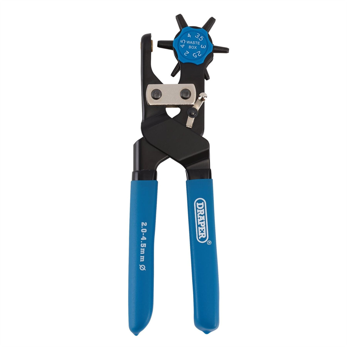Draper Revolving Punch Plier 2.0 - 4.5mm 63637 White Rose Tools
