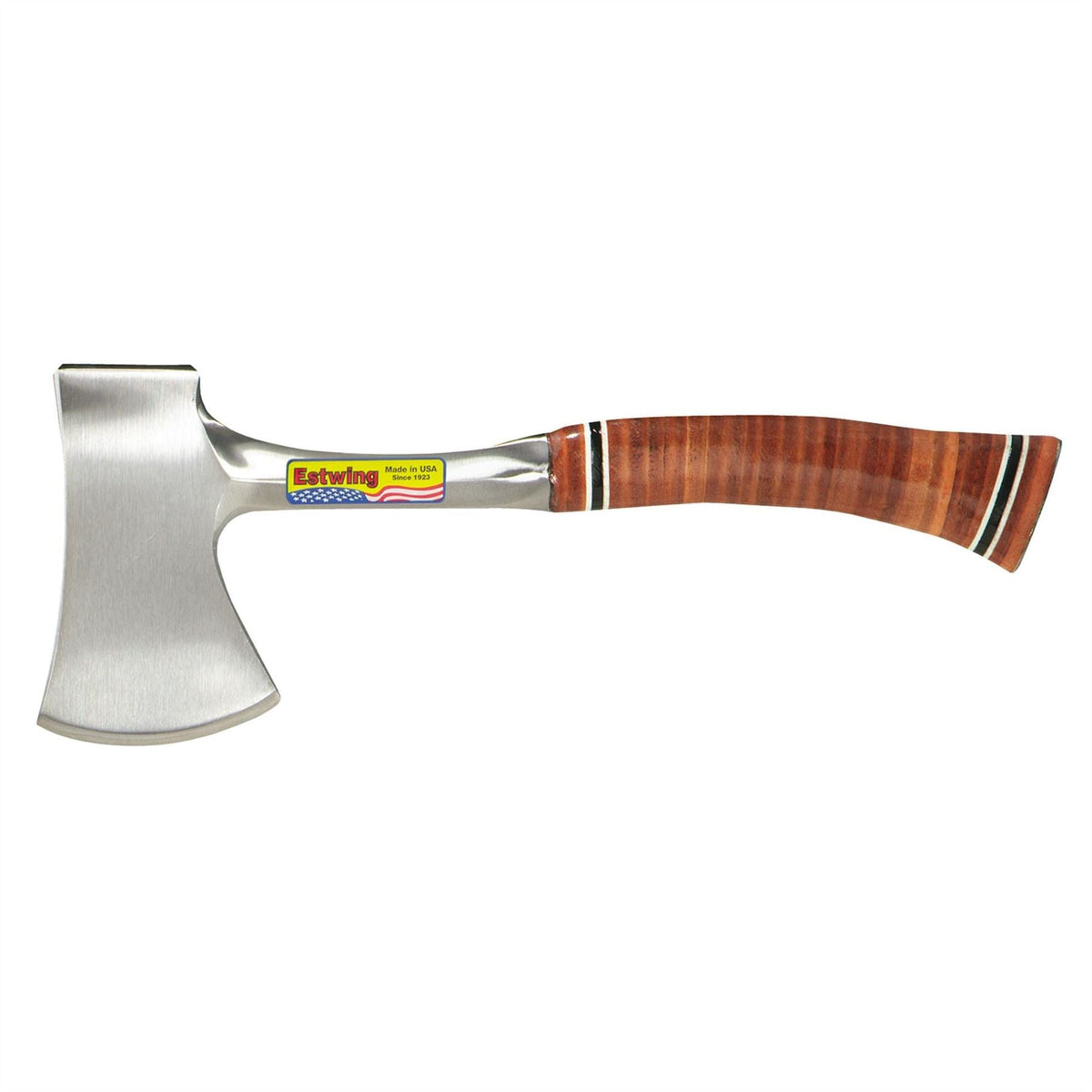 Estwing E24A Sportsman's Axe with Leather Grip 2-3/4"/70mm 23520 White Rose Tools