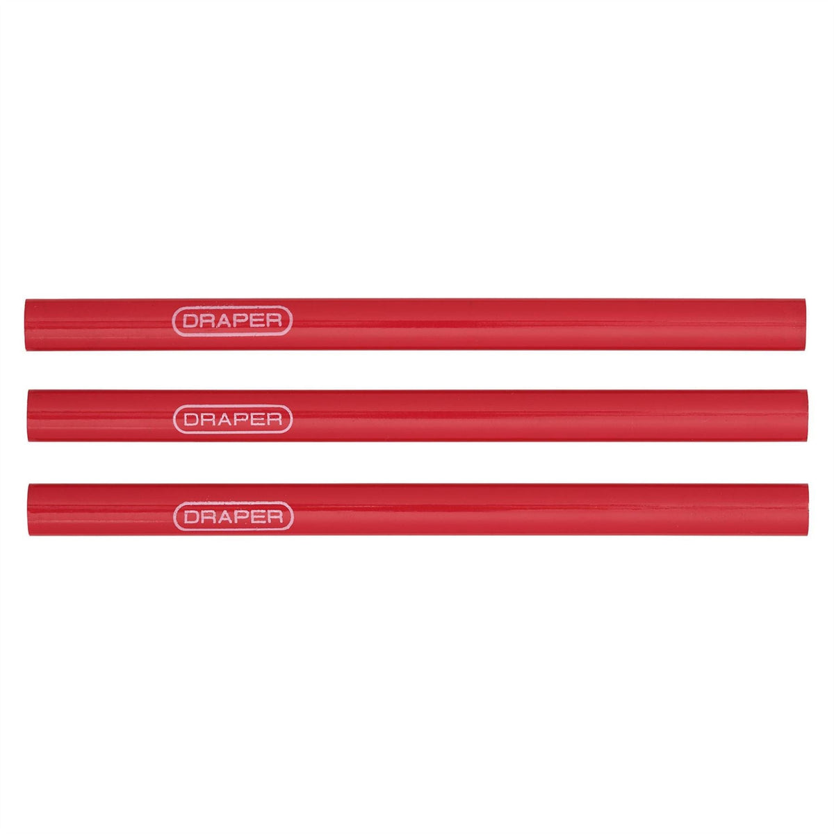 Draper Carpenter's Pencils 174mm (Pack of 3) 34180 White Rose Tools