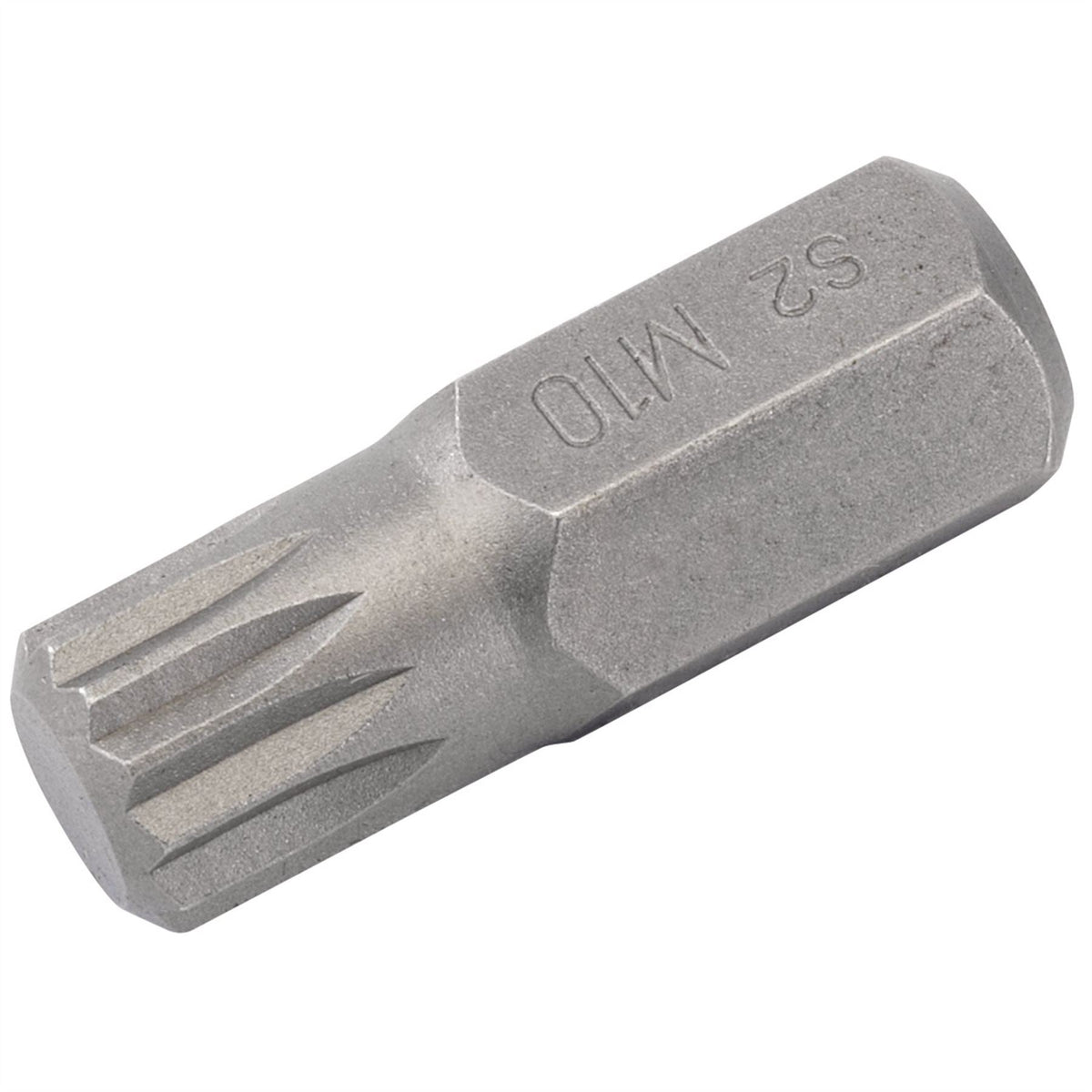 Draper Expert Spline 10mm Insert Bit for Mechanics Bit Sets M10 x 30mm 33342 White Rose Tools