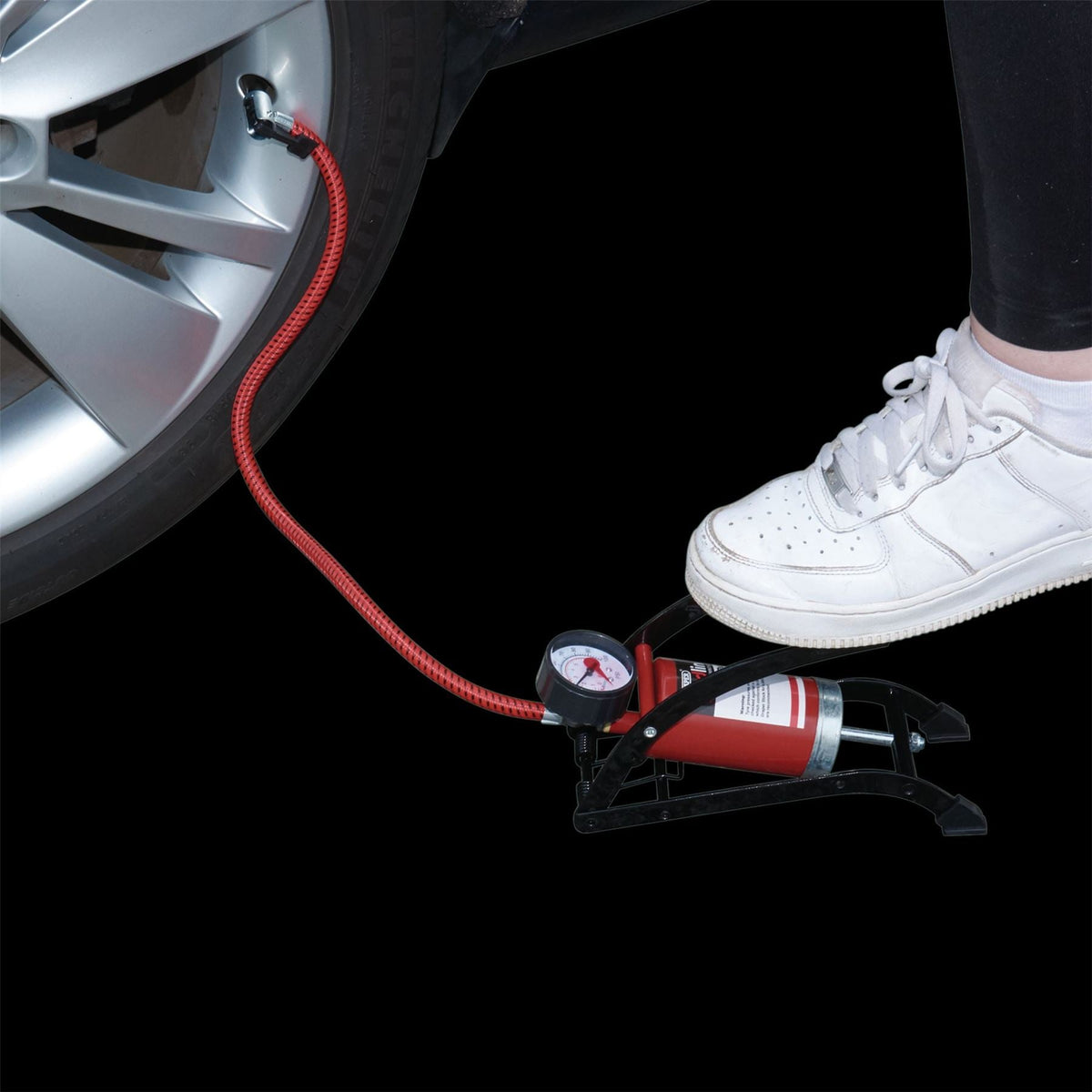 Draper Redline® Foot Pump 68092 White Rose Tools