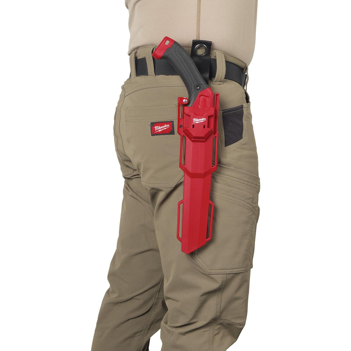 Milwaukee Compact Straight Pruning Saw with Holster White Rose Tools
