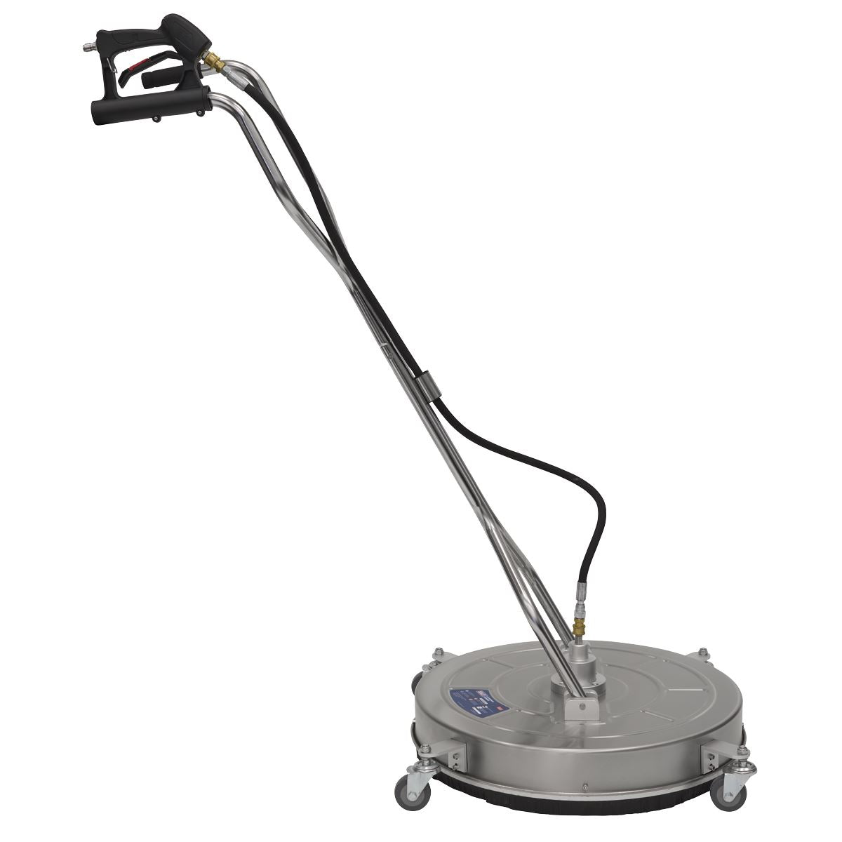 Sealey 24" Surface Cleaner with Dual Handle & Rotating Spray Bar - Stainless Steel