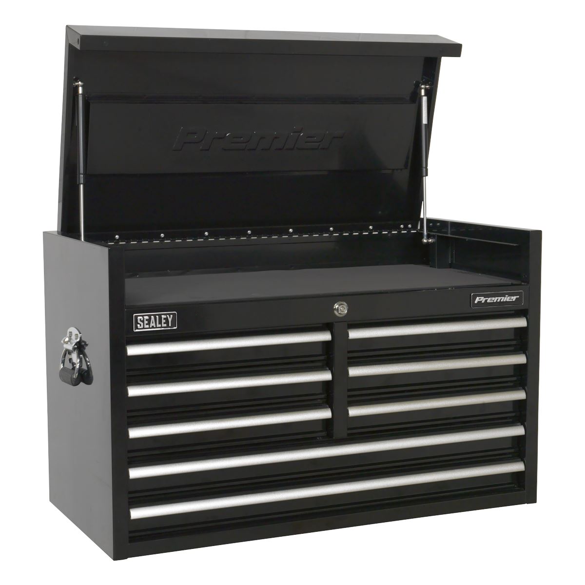Sealey Premier Topchest 8 Drawer 915mm Heavy-Duty Black