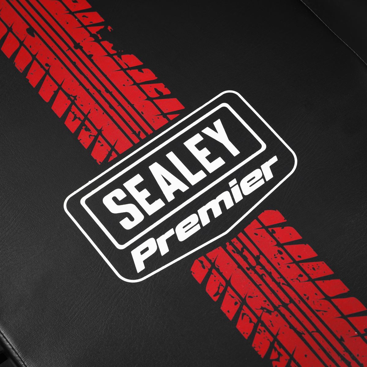 Sealey Steel Creeper with 4 Rough Ground Wheels