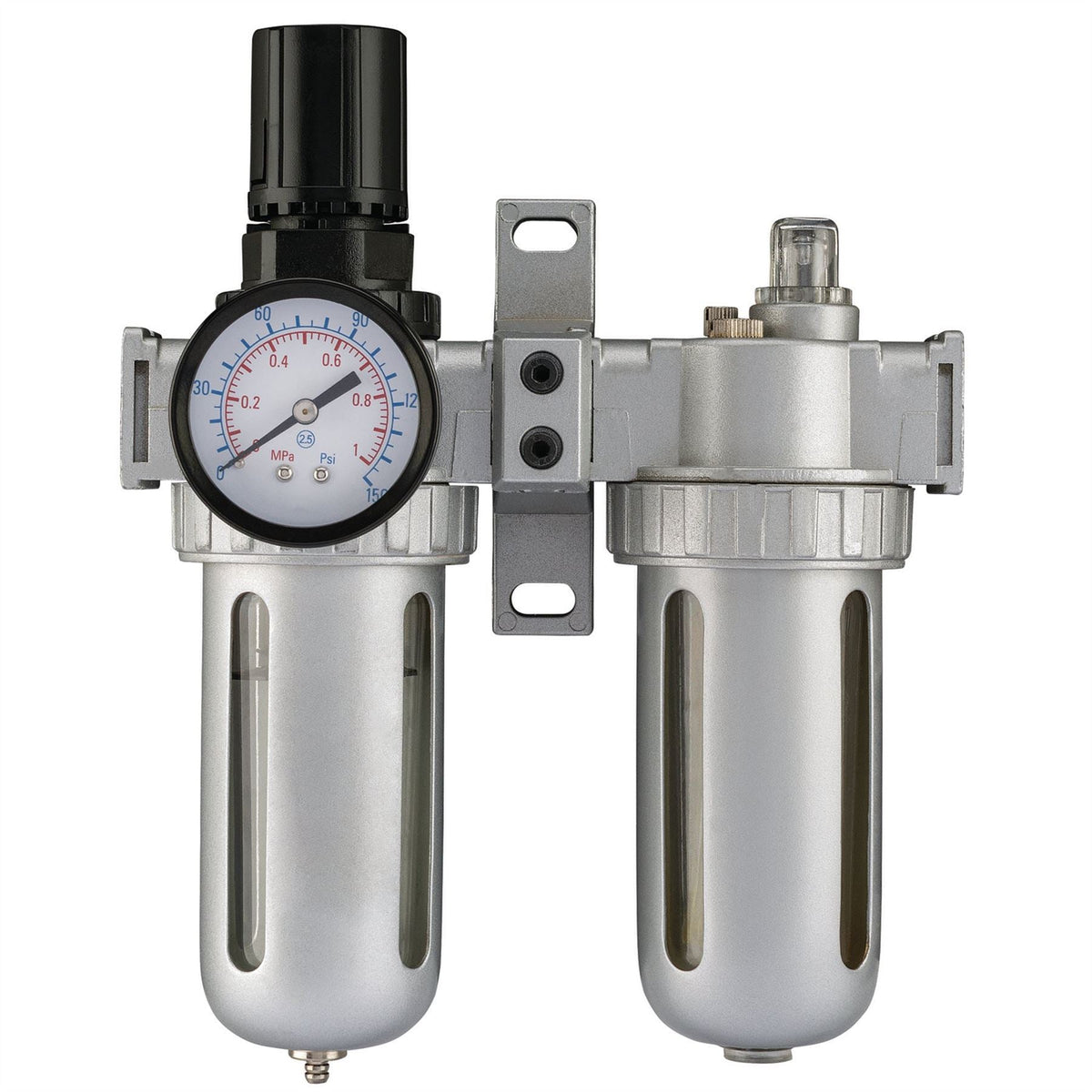 Draper 1/4" BSP Combined Filter/Regulator/Lubricator Unit 70824 White Rose Tools
