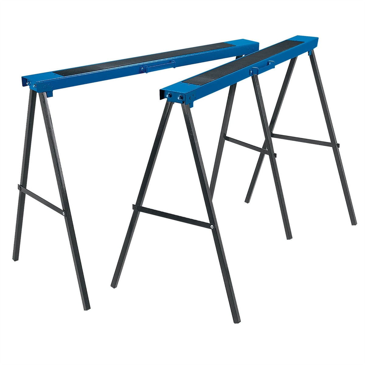 Draper Pair of Fold Down Trestles 1000 x 780mm 52072 White Rose Tools