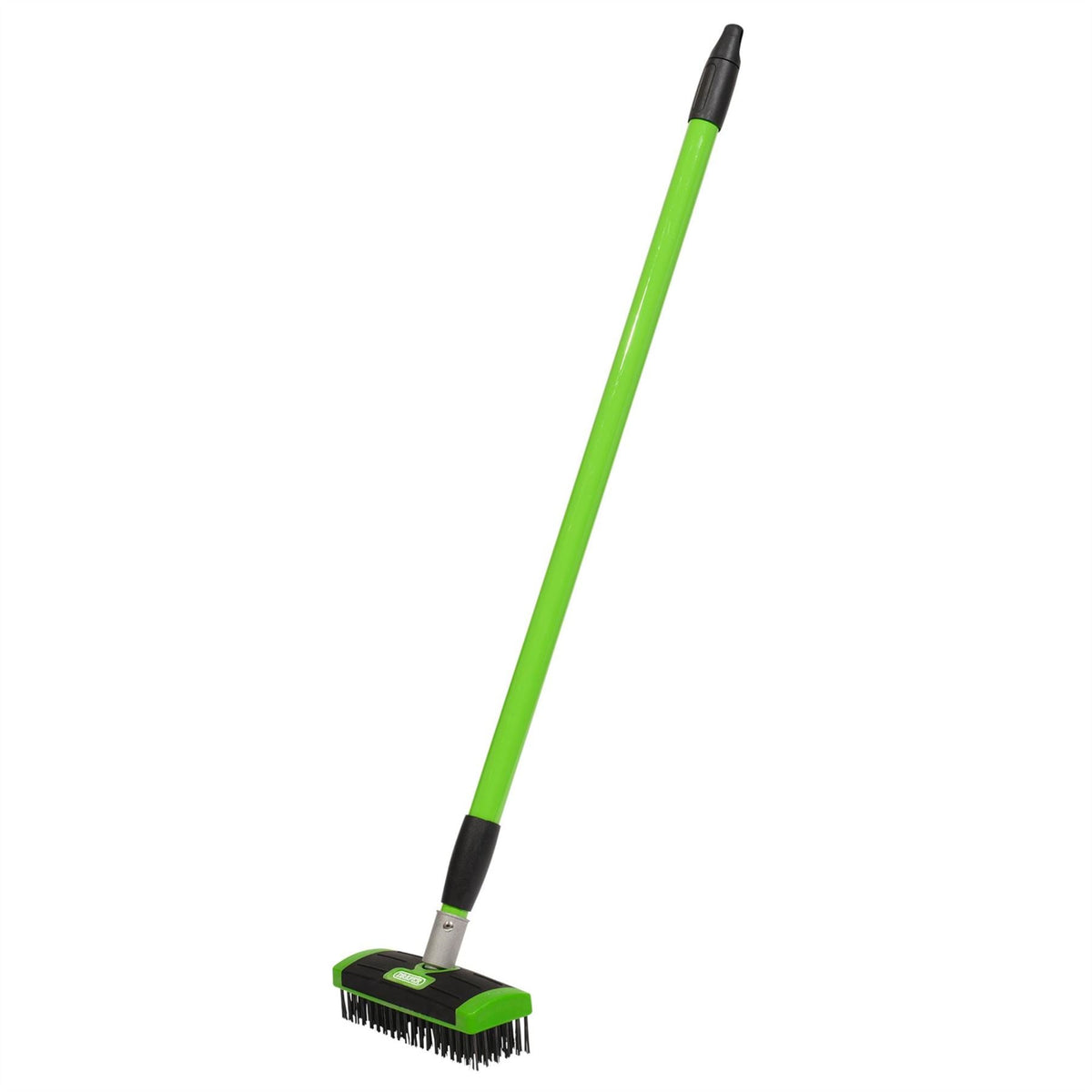 Draper Paving Brush Set with Twin Heads and Telescopic Handle 58683 White Rose Tools