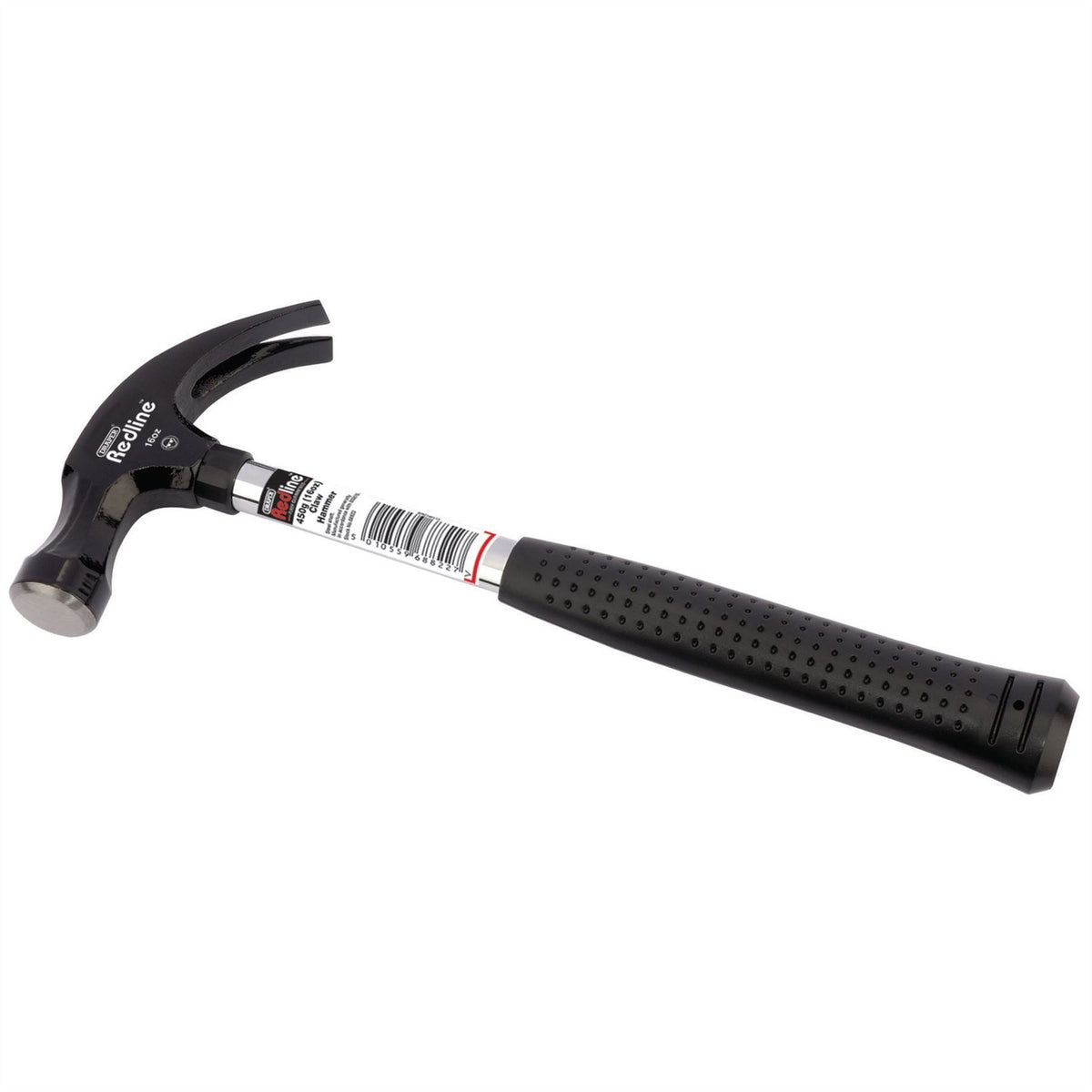 Draper Redline® Claw Hammer 450g/16oz 68822 White Rose Tools