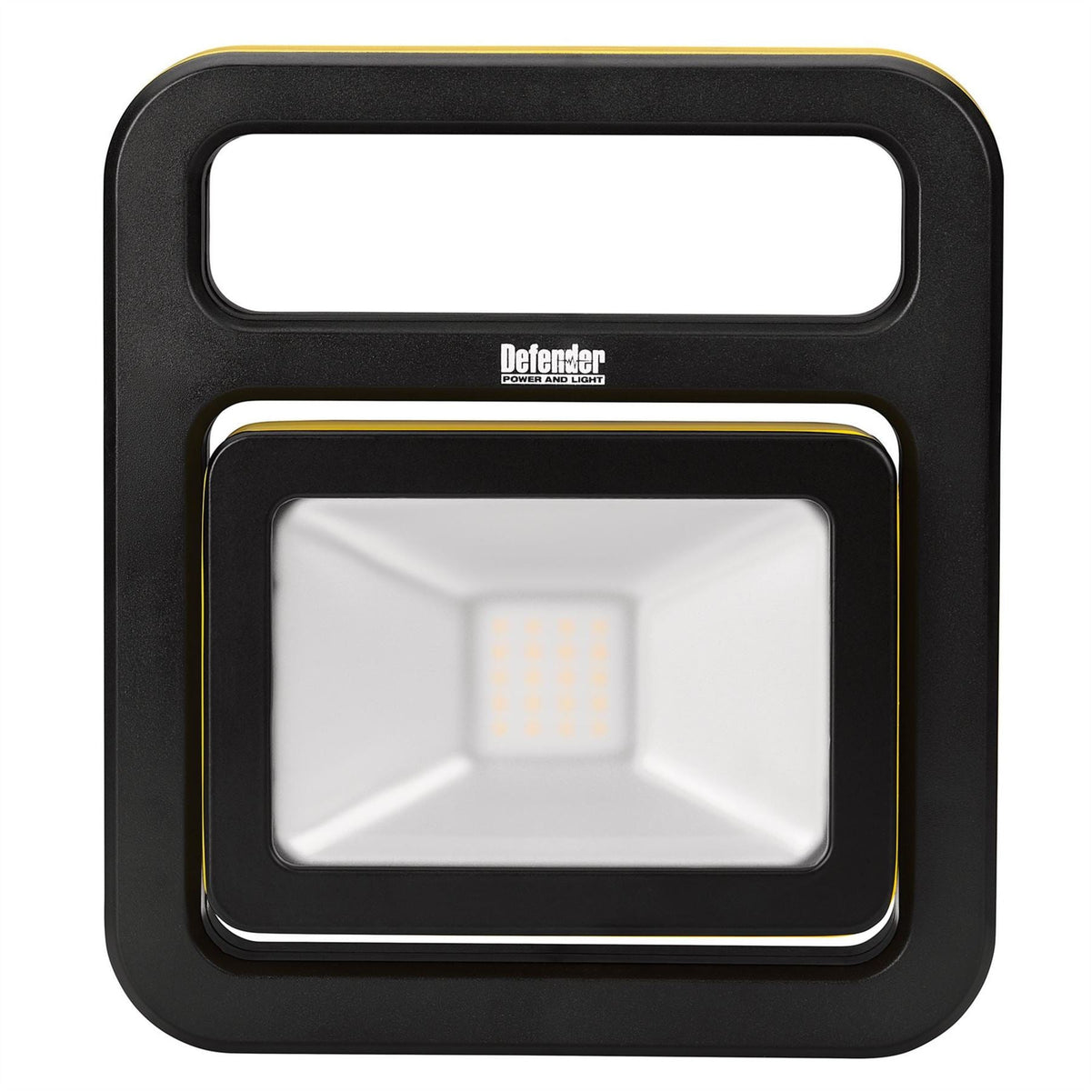 Defender E206010 Slimline LED Floor Light Rechargeable 20W 35616 White Rose Tools
