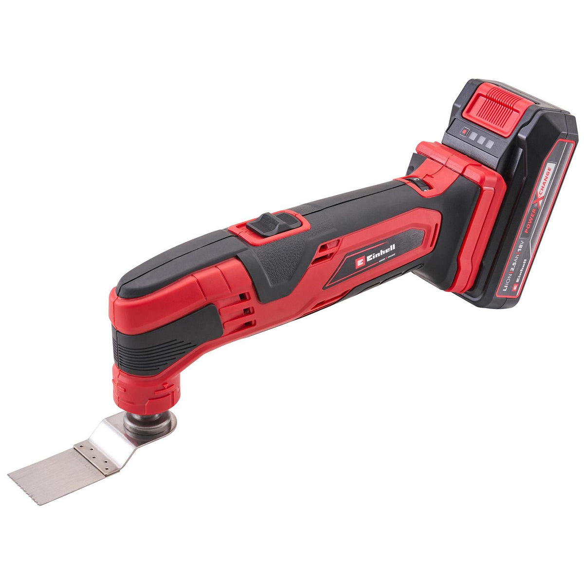 Einhell 18V Multi-Tool Kit with a 2.5Ah Li-ion Battery 4465195 White Rose Tools