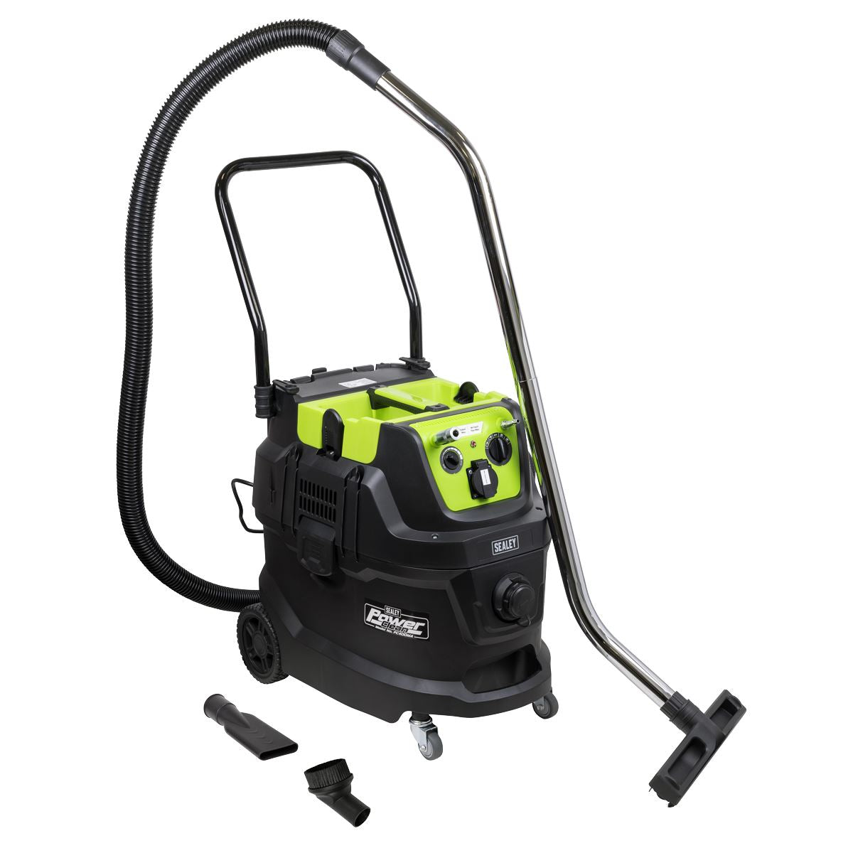 Sealey M Class Dust-Free Industrial Wet & Dry Vacuum Cleaner 40L with Autostart for Air/Electric Power Tools 1600W/230V