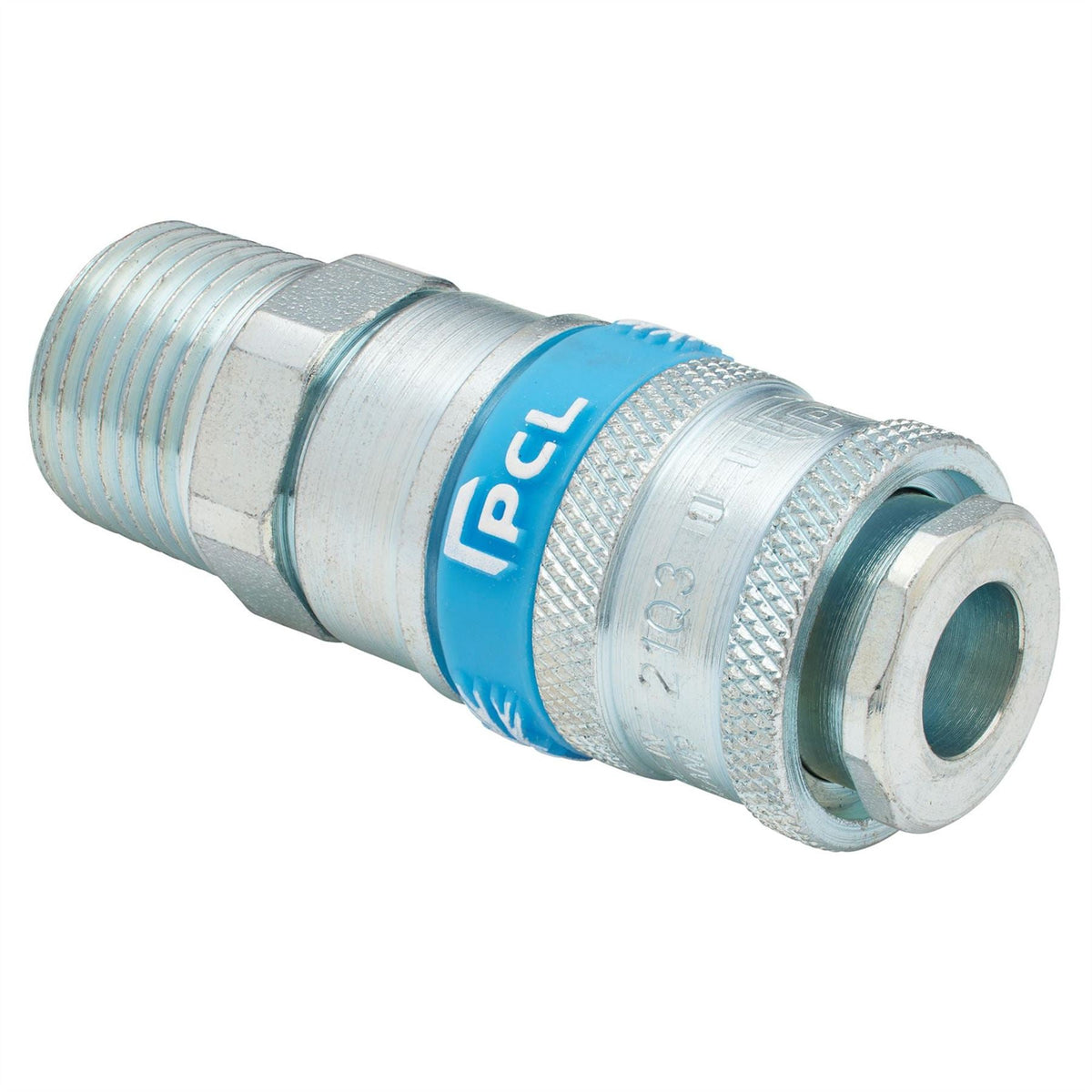 Draper 1/2" Male Thread PCL Tapered Airflow Coupling (Sold Loose) 37837 White Rose Tools