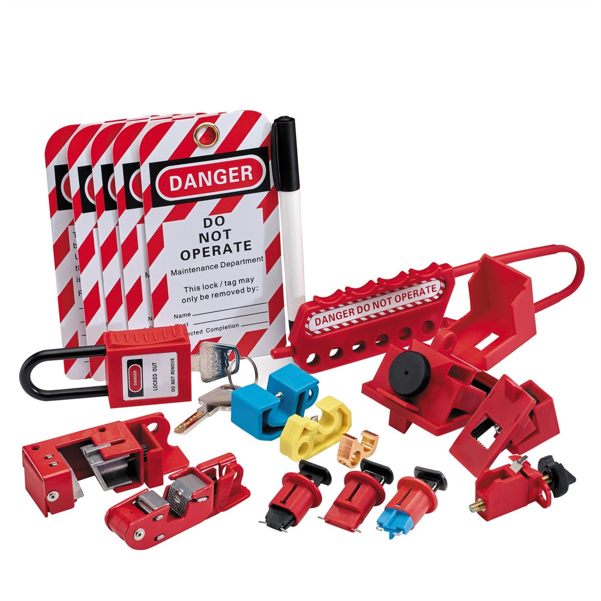 Draper Electricians Lockout Kit 70940 White Rose Tools