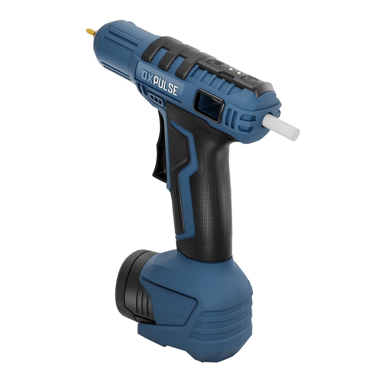 Draper DXPULSE 12V Glue Gun Kit 1 x 2.0Ah Battery 1 x Charger 31795 White Rose Tools