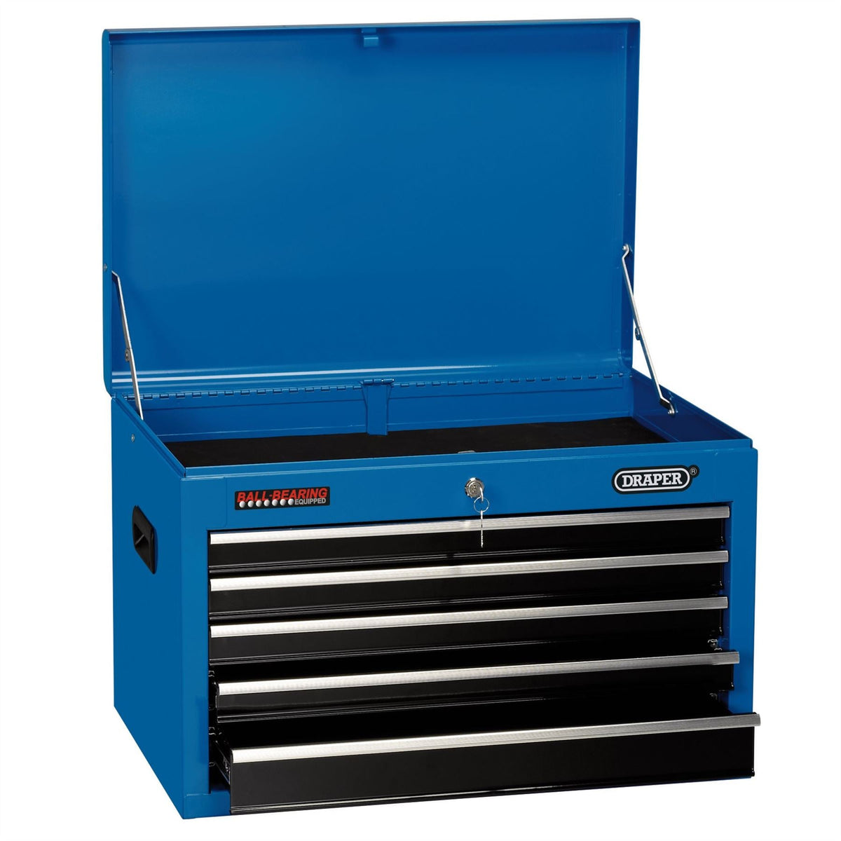 Draper Tool Chest 5 Drawer 26" 660 x 445 x 430mm Blue 35746 White Rose Tools