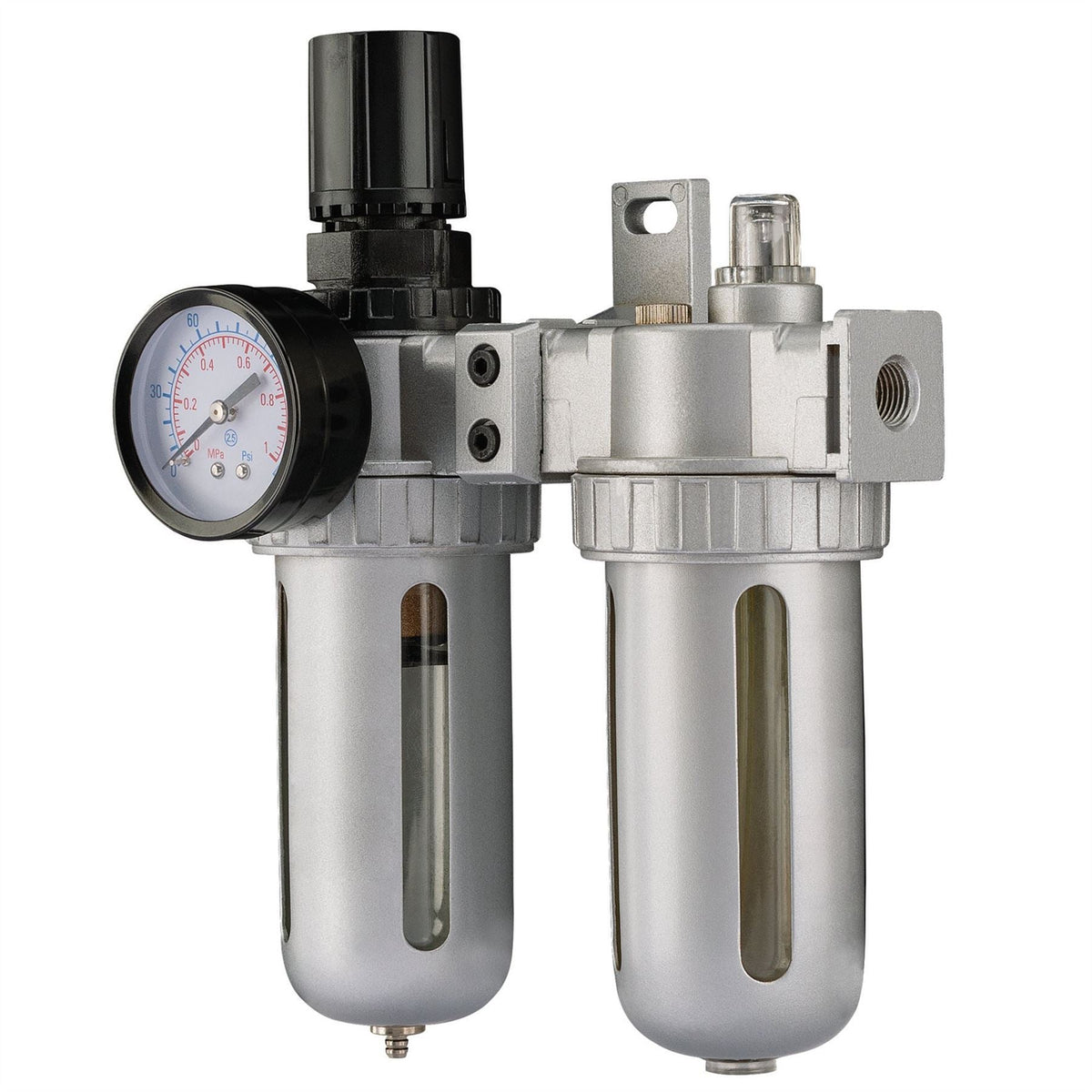 Draper 1/4" BSP Combined Filter/Regulator/Lubricator Unit 70824 White Rose Tools