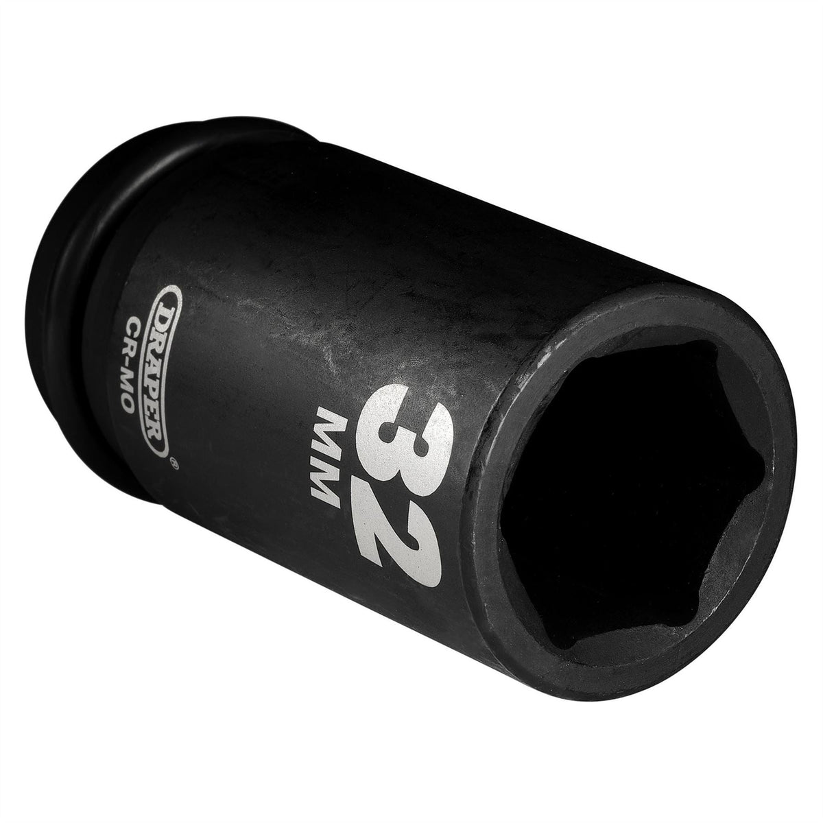 Draper Hi-TORQ® Deep Impact Socket 3/4" Sq. Dr. 32mm 71924 White Rose Tools