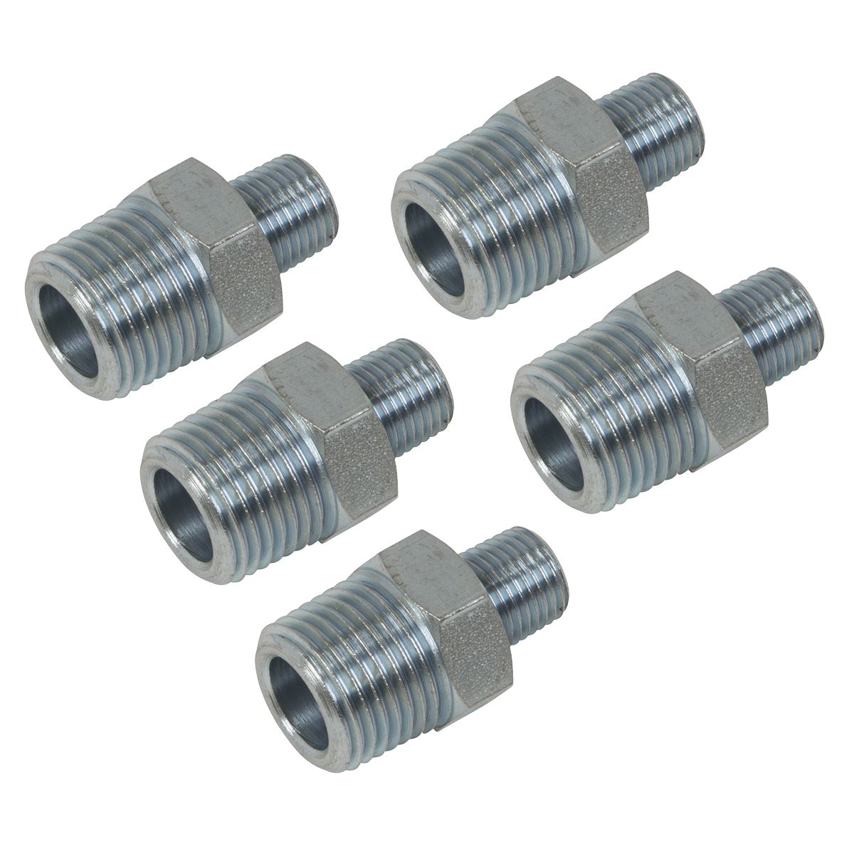 PCL Reducing Union 1/2"BSPT to 1/4"BSPT - Pack of 5