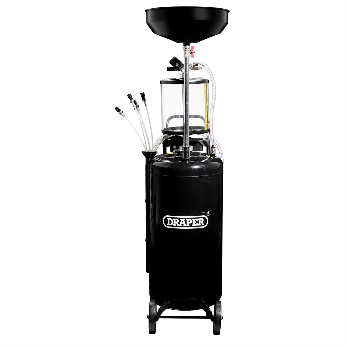 Draper Suction Oil Drainer with Chamber 90L 13265 White Rose Tools