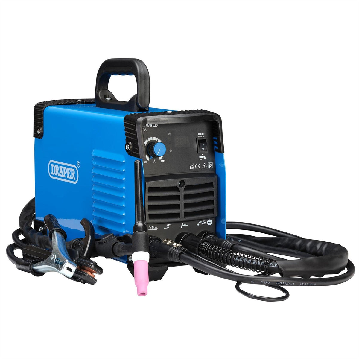 Draper TIG/MMA Welder 145A 70057 White Rose Tools