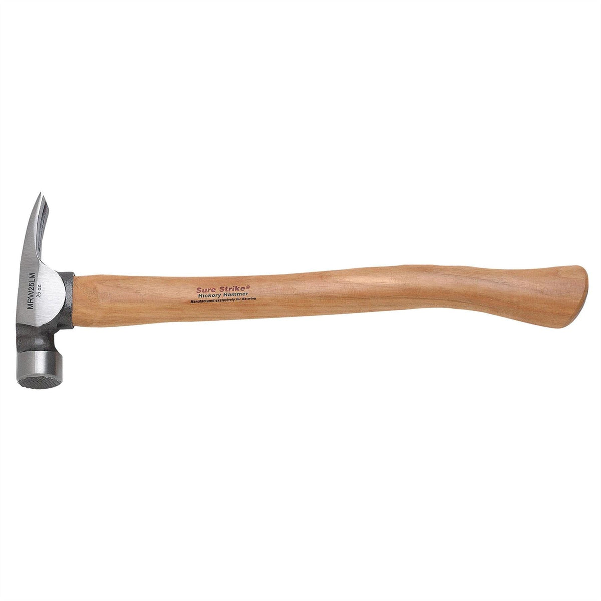 Estwing EMRW25LM Sure Strike Milled Face Curved Claw Framing Hammer 25oz/708g 24089 White Rose Tools