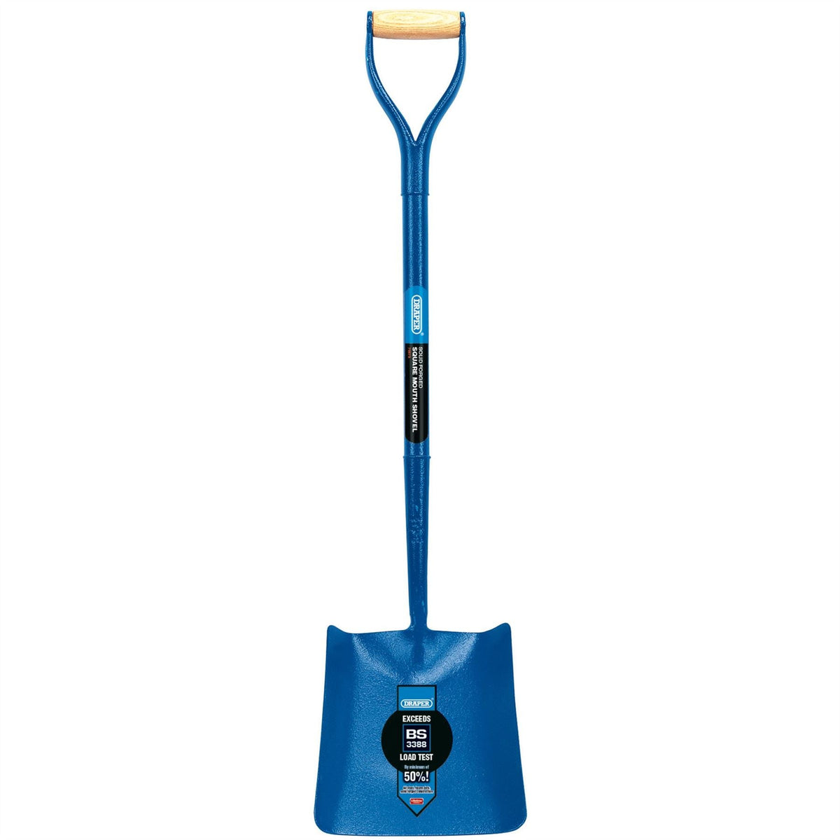 Draper All Steel Contractors Square Mouth No.2 Shovel 70373 White Rose Tools