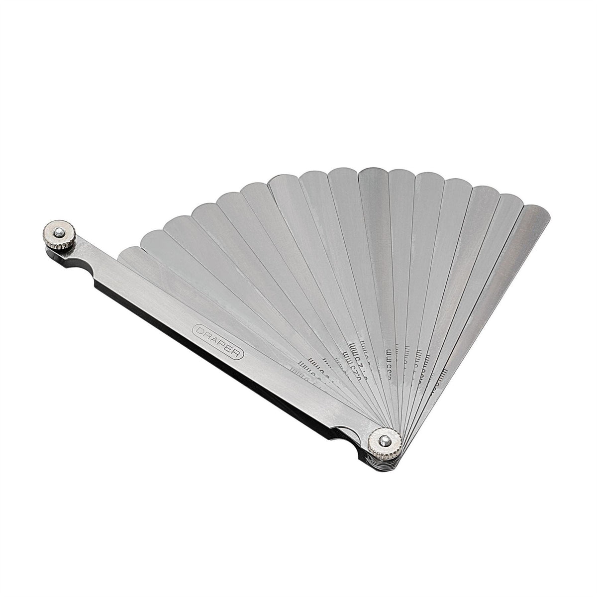 Draper 26 Blade Extra Long Combination Feeler Gauge Set 51727 White Rose Tools