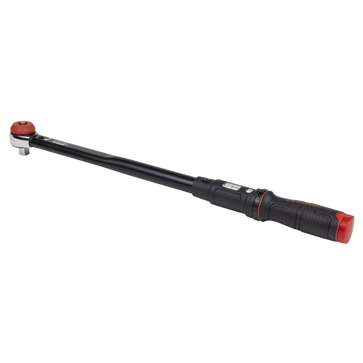 Sealey Premier Black Calibrated Micrometer Torque Wrench with 1/2"Sq Push-Through Drive 80-420Nm White Rose Tools