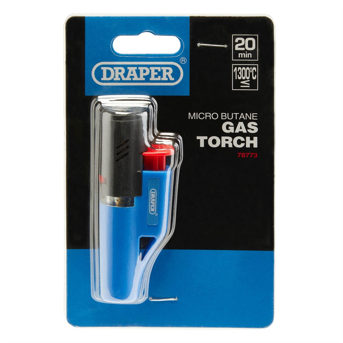 Draper Micro Butane Gas Torch 78773 White Rose Tools