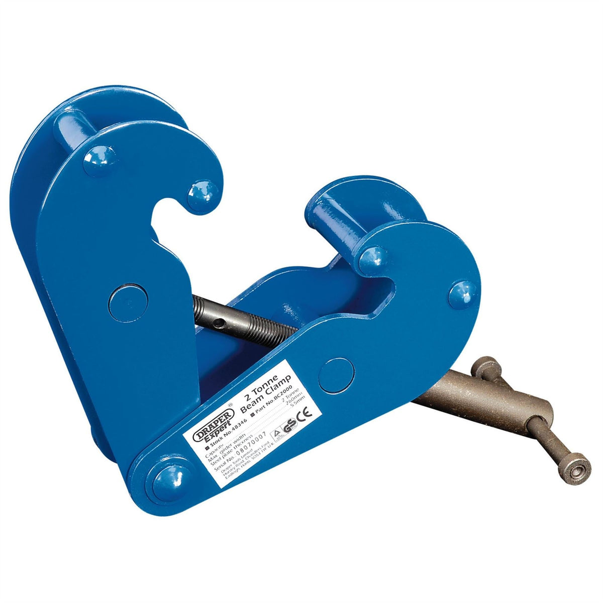 Draper Expert Beam Clamp 2 Tonne 48346 White Rose Tools