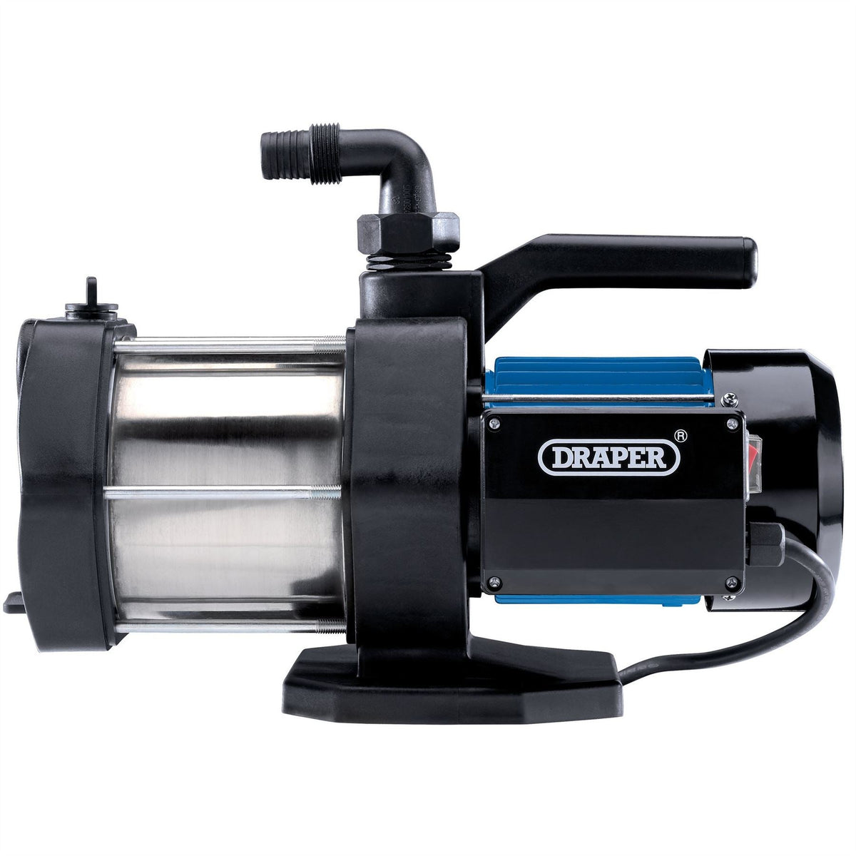 Draper 230V Multi Stage Surface Mounted Water Pump 90L/min 1100W 98922 White Rose Tools