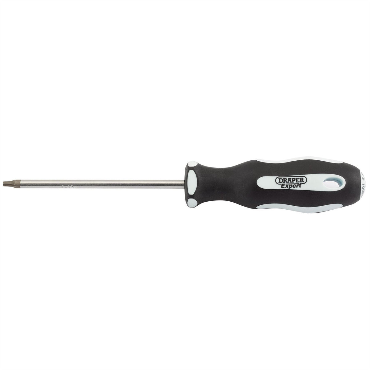 Draper Expert TX-STAR® Security Soft Grip Screwdriver T15T x 100mm 35141 White Rose Tools