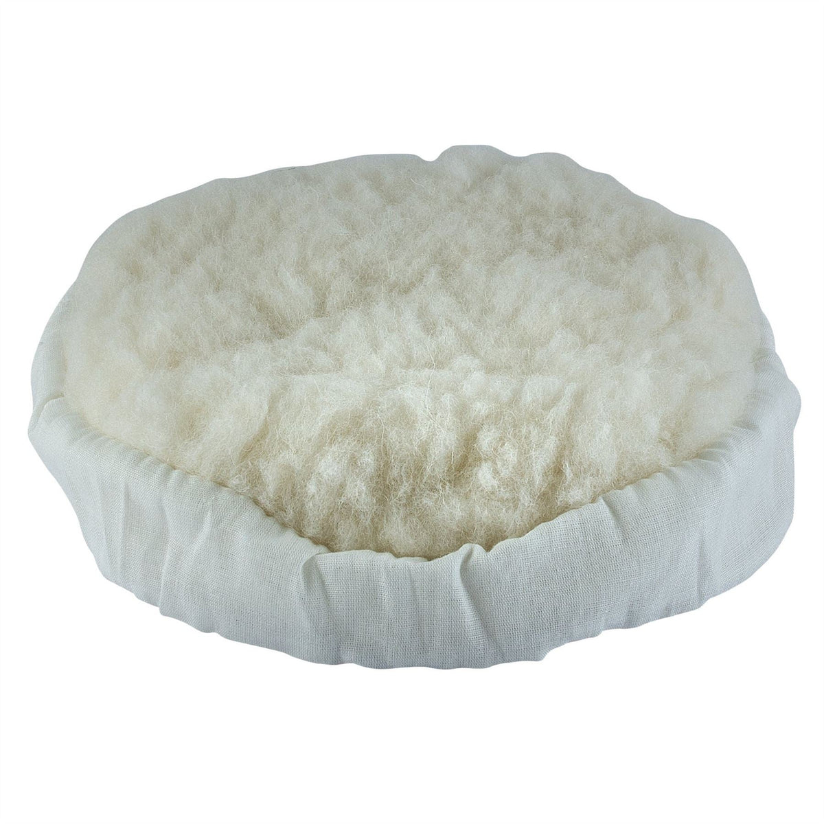 Draper Lambswool Polishing Bonnet 180mm 58667 White Rose Tools