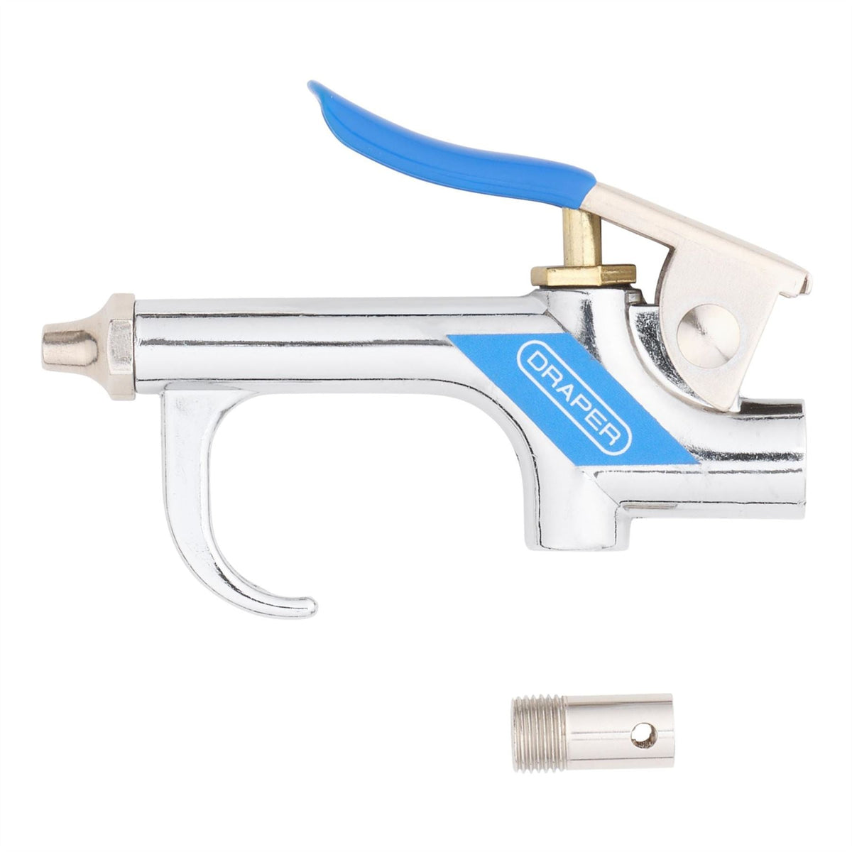 Draper Air Blow Gun with 2 Nozzles 70829 White Rose Tools