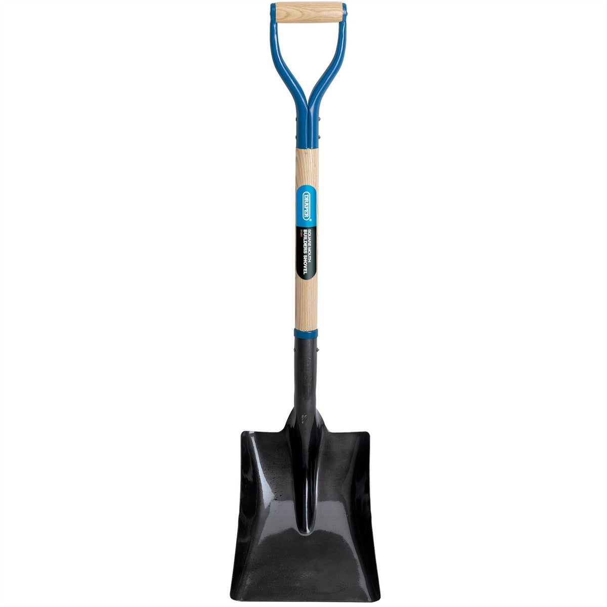 Draper Steel Square Mouth Builders Shovel with Hardwood Shaft 31391 White Rose Tools