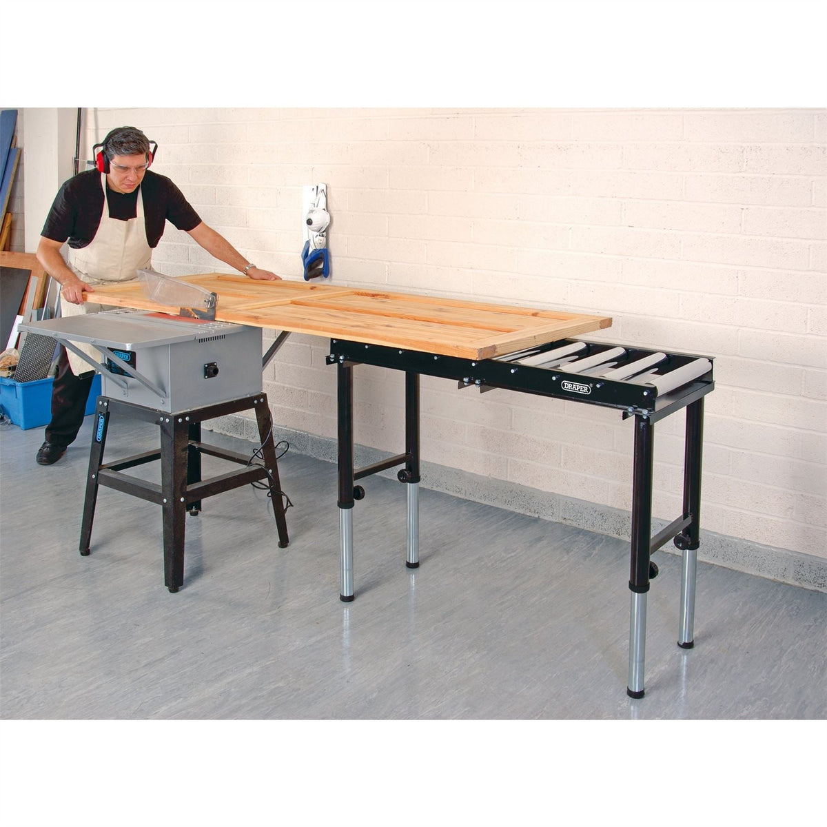 Draper Roller Table 375mm 19192 White Rose Tools