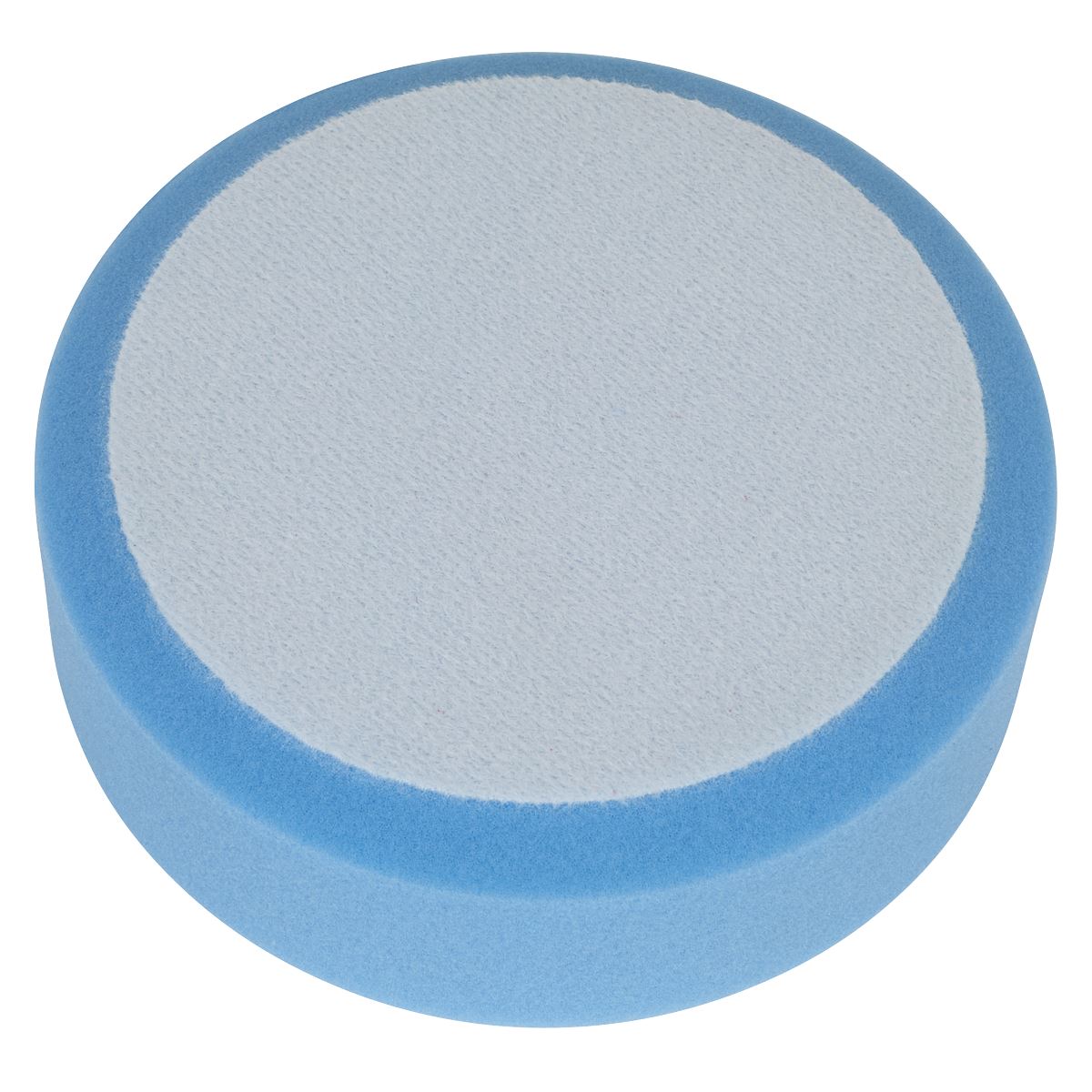 Sealey Buffing & Polishing Foam Head Hook-and-Loop Ø150 x 50mm Blue/Medium