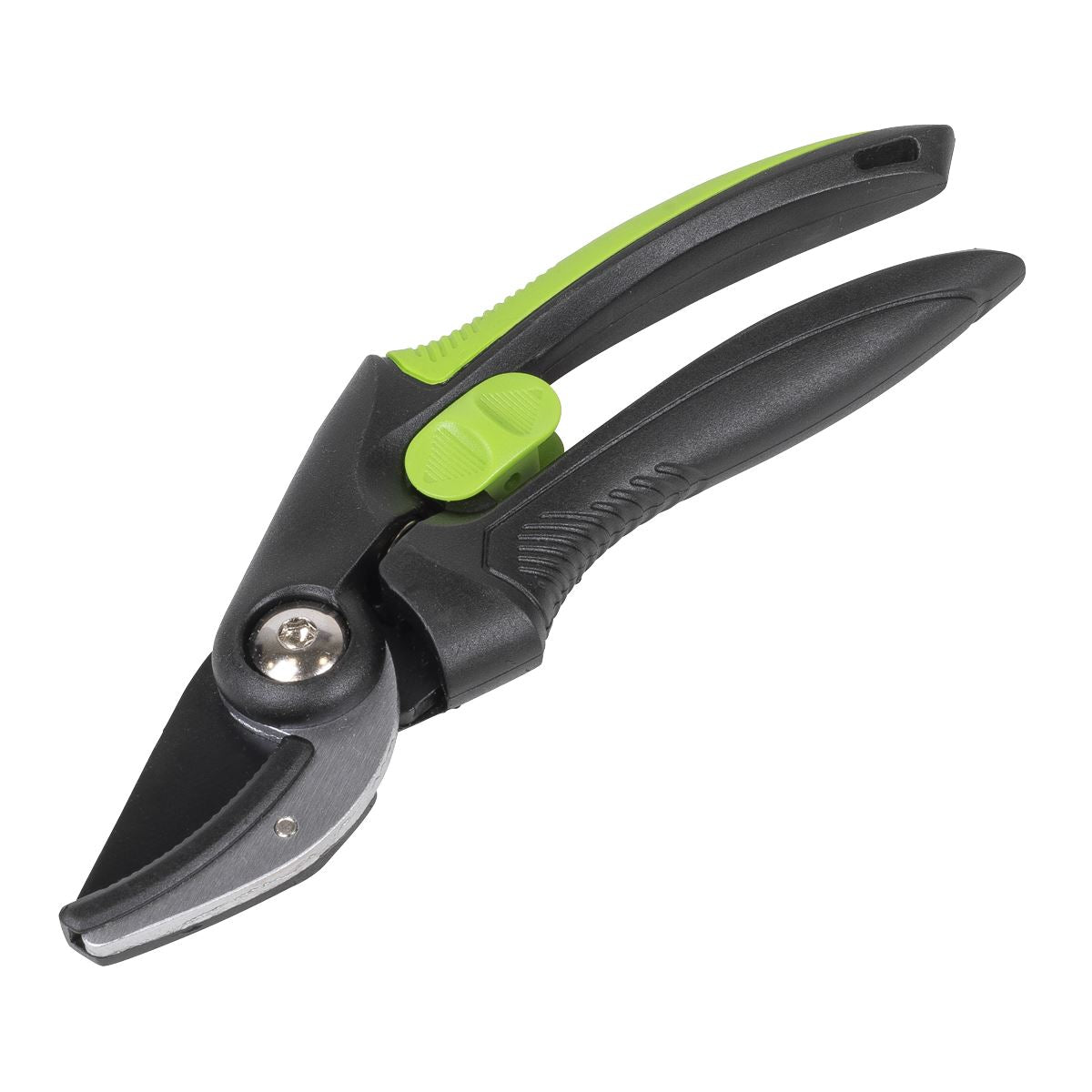 Sealey Anvil Secateurs with Soft Grip Handle, Safety Lock & Carbon Steel Blade, 208mm
