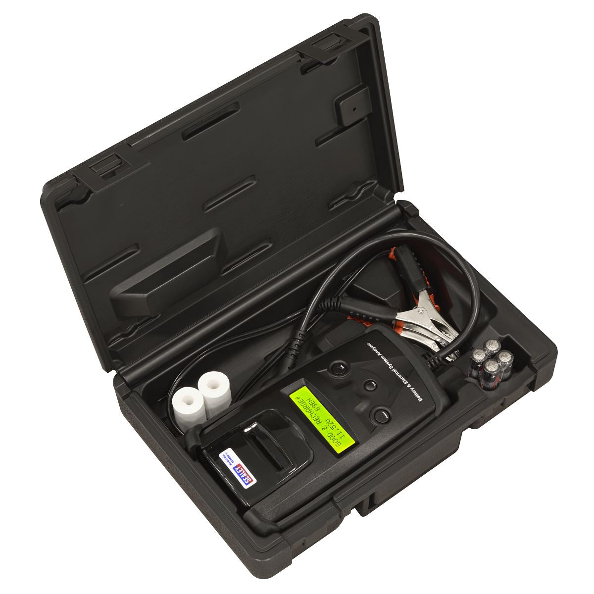 Sealey 6/12/24V Digital Battery & Alternator Tester with Printer